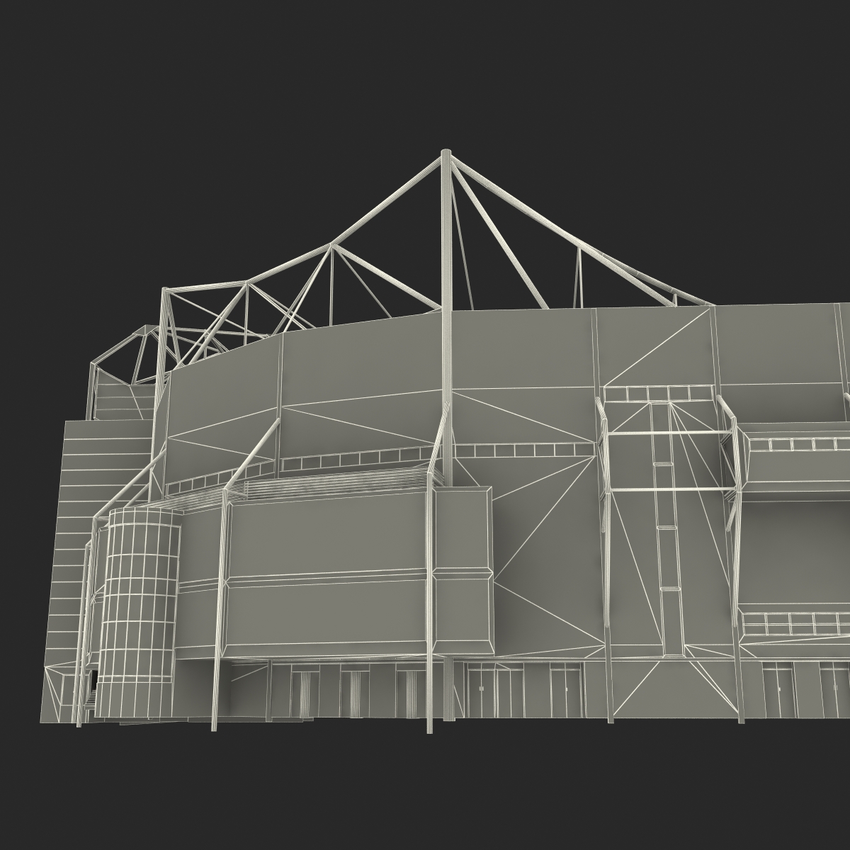 3D Stamford Bridge Stadium model