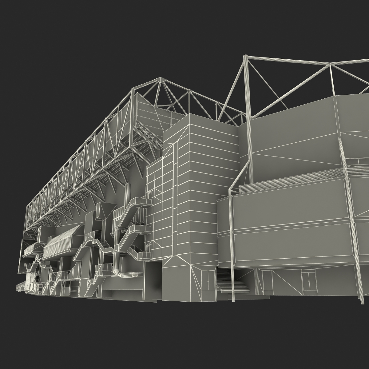 3D Stamford Bridge Stadium model