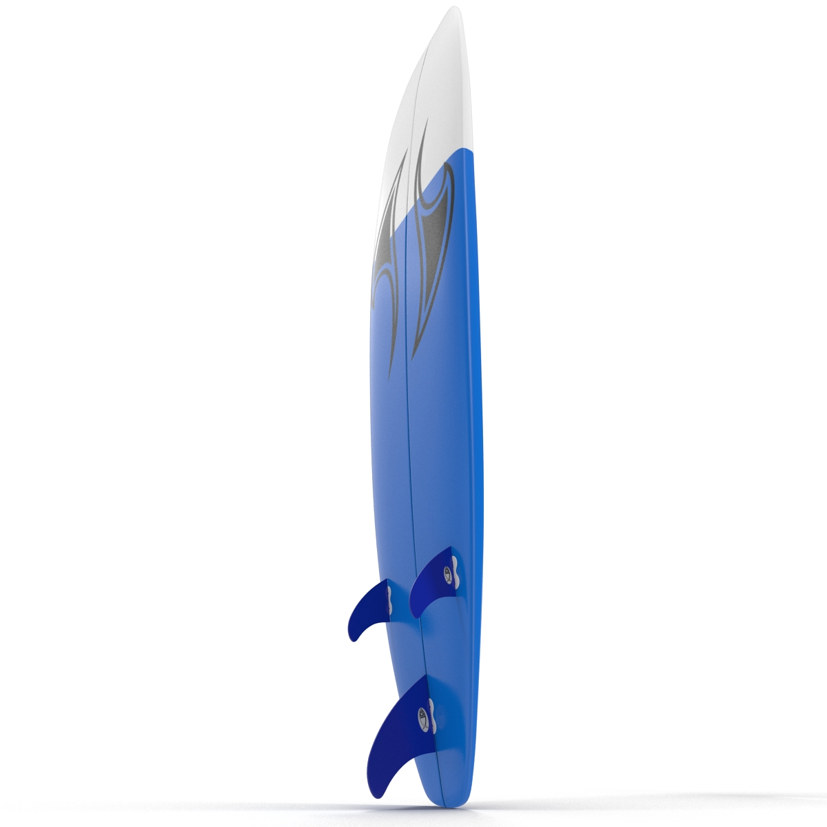 3D Surfboard Longboard Set model