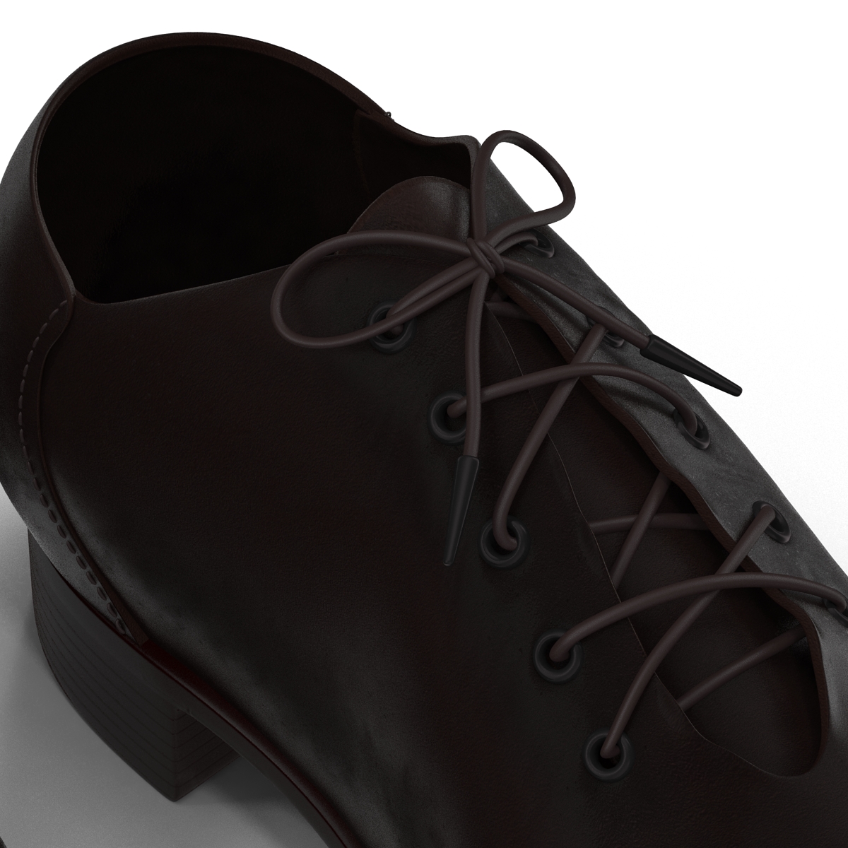 3D Old Man Shoes model