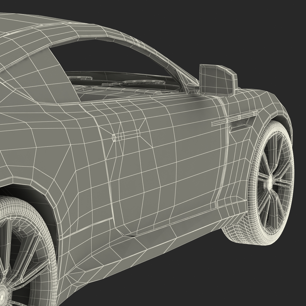 3D Aston Martin DB9 2014