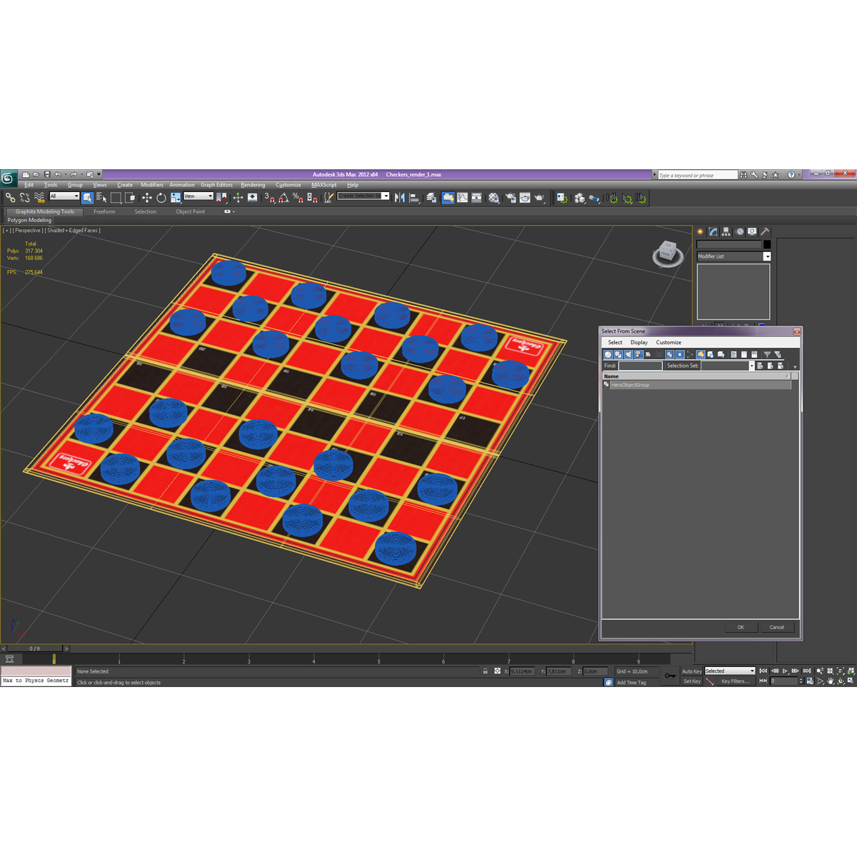 3D model Checkers