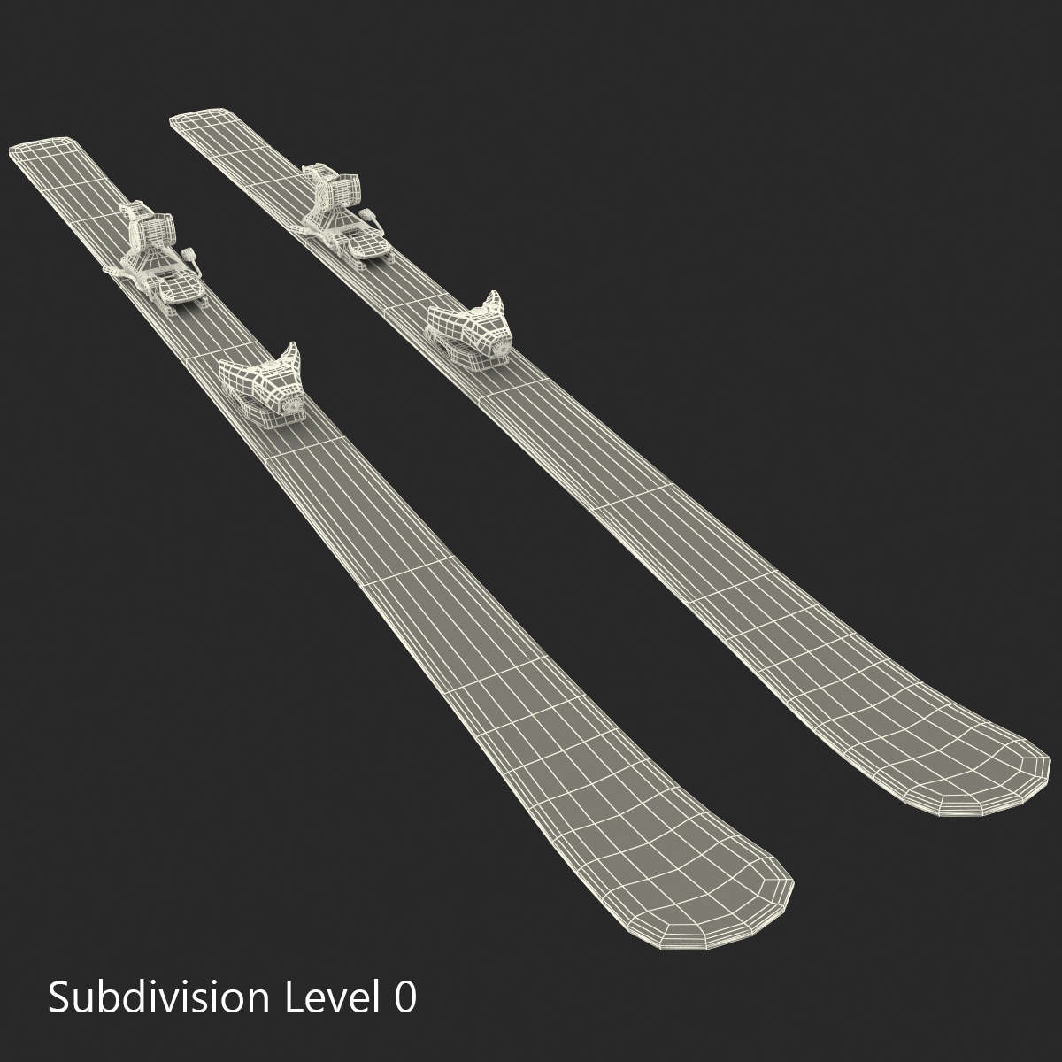 3D model Snow Ski 2