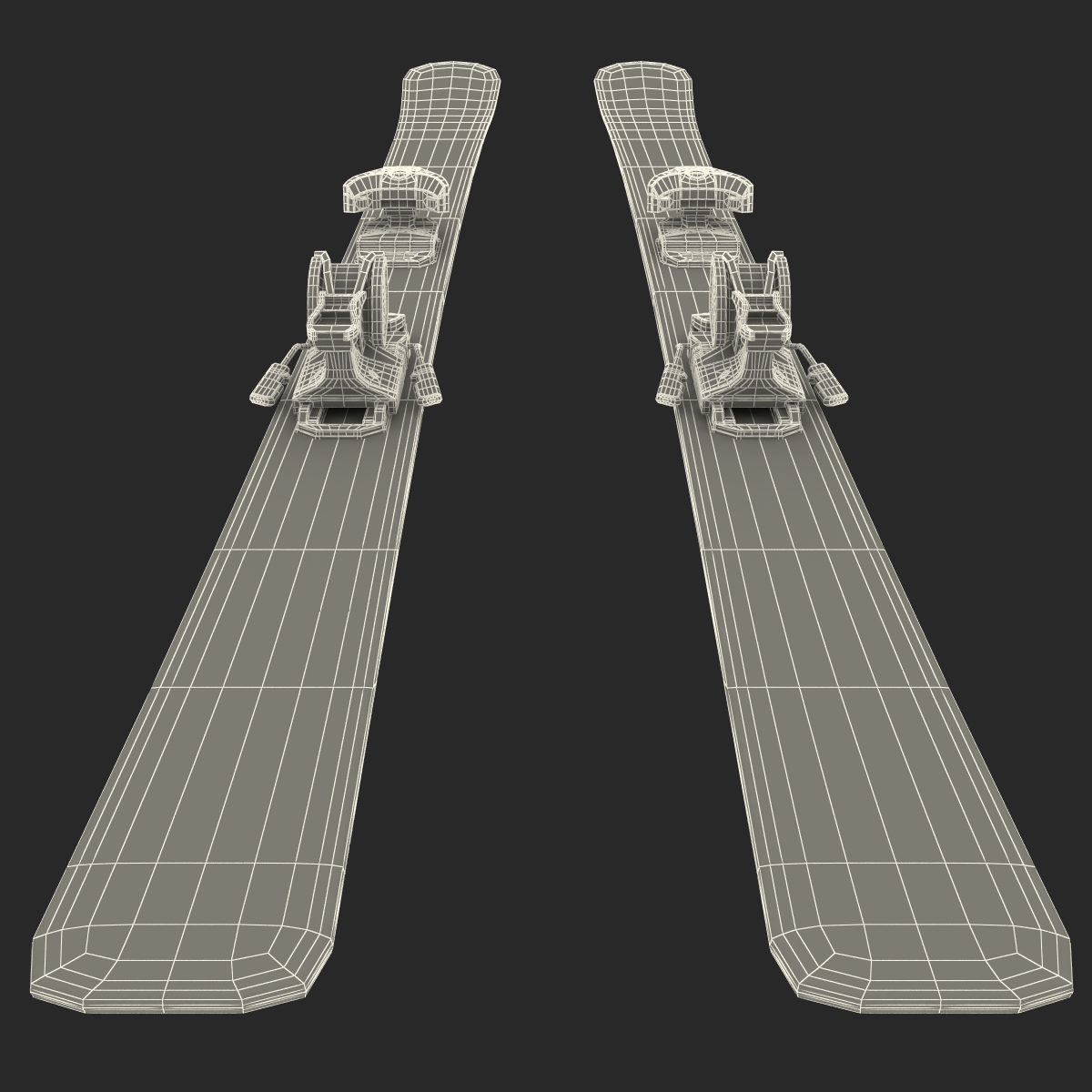 3D model Snow Ski 2