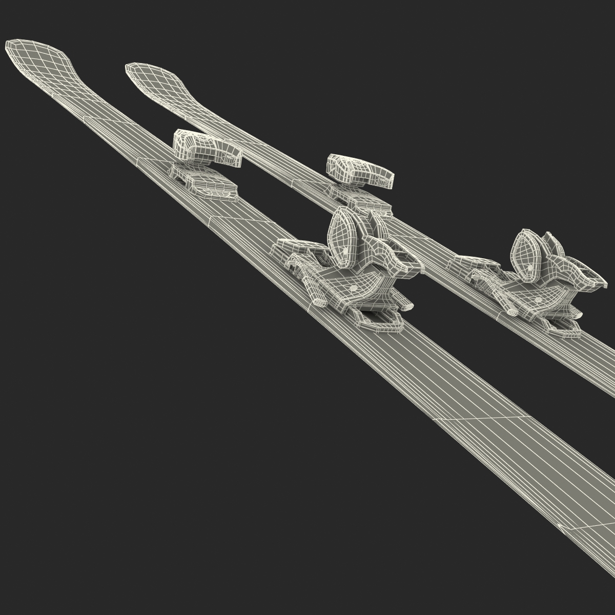 3D model Snow Ski 4