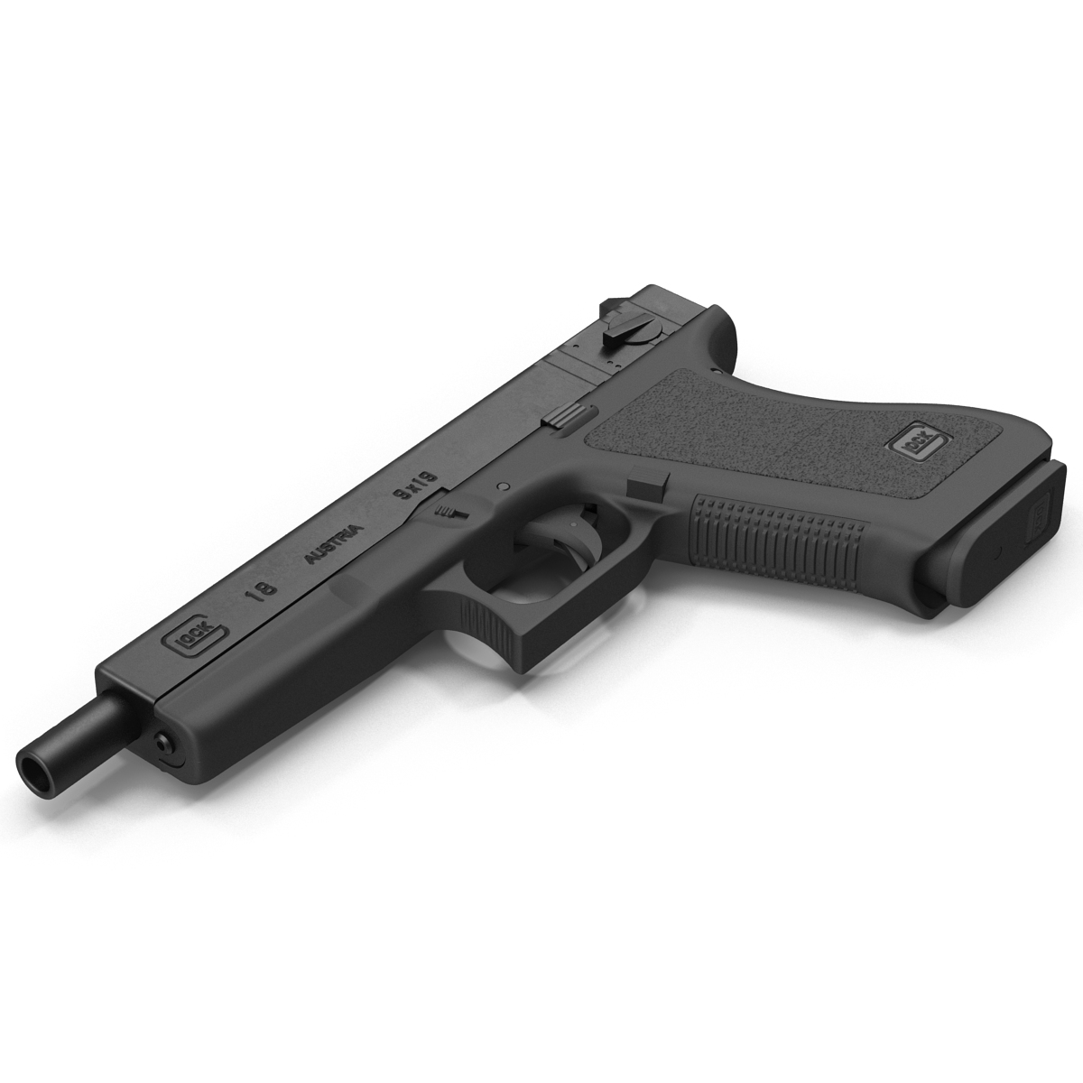 3D model Automatic Pistol Glock 18