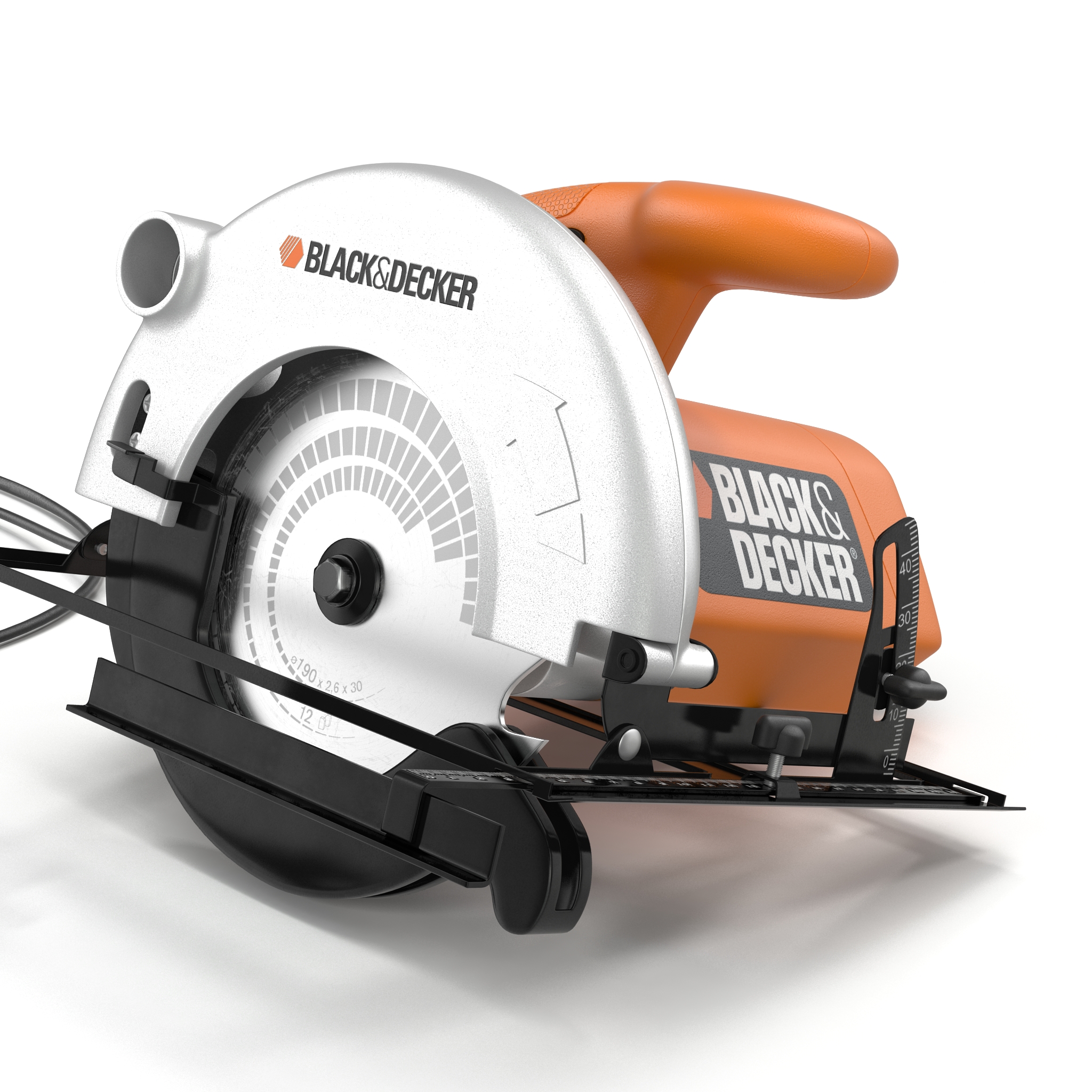 Circular Saw Black and Decker 3D model