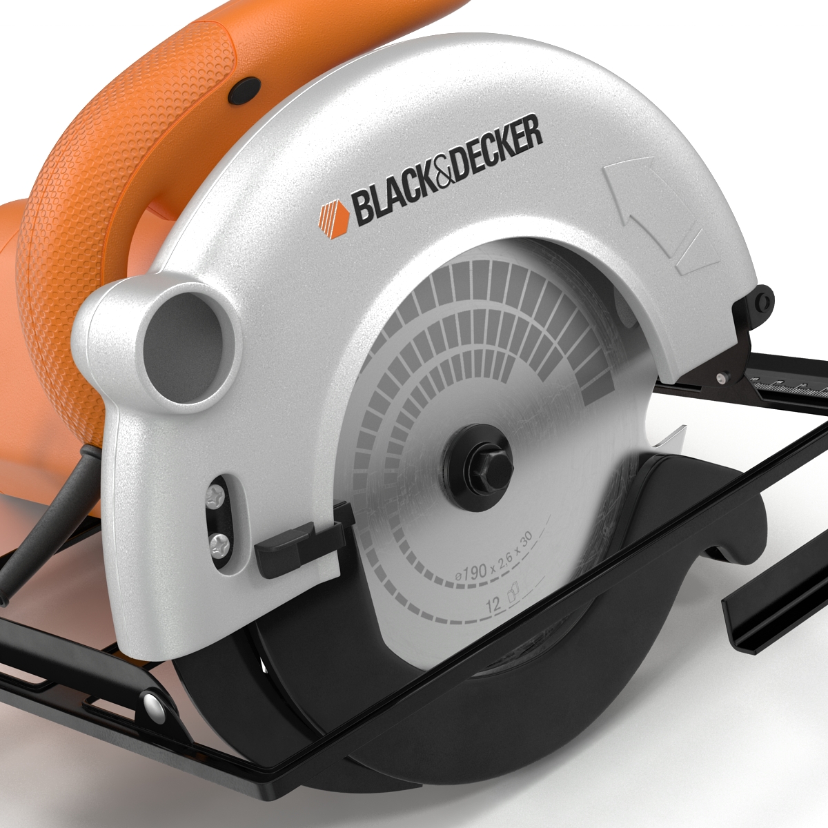 Circular Saw Black and Decker 3D model