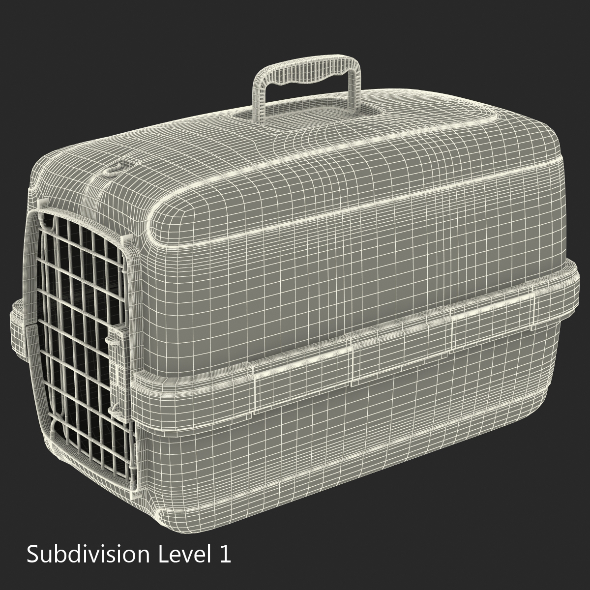 Small Pet Carrier 3D