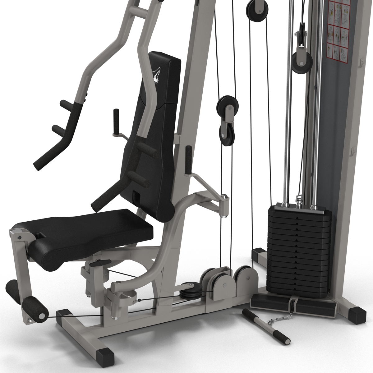 Weight Machine 3D model