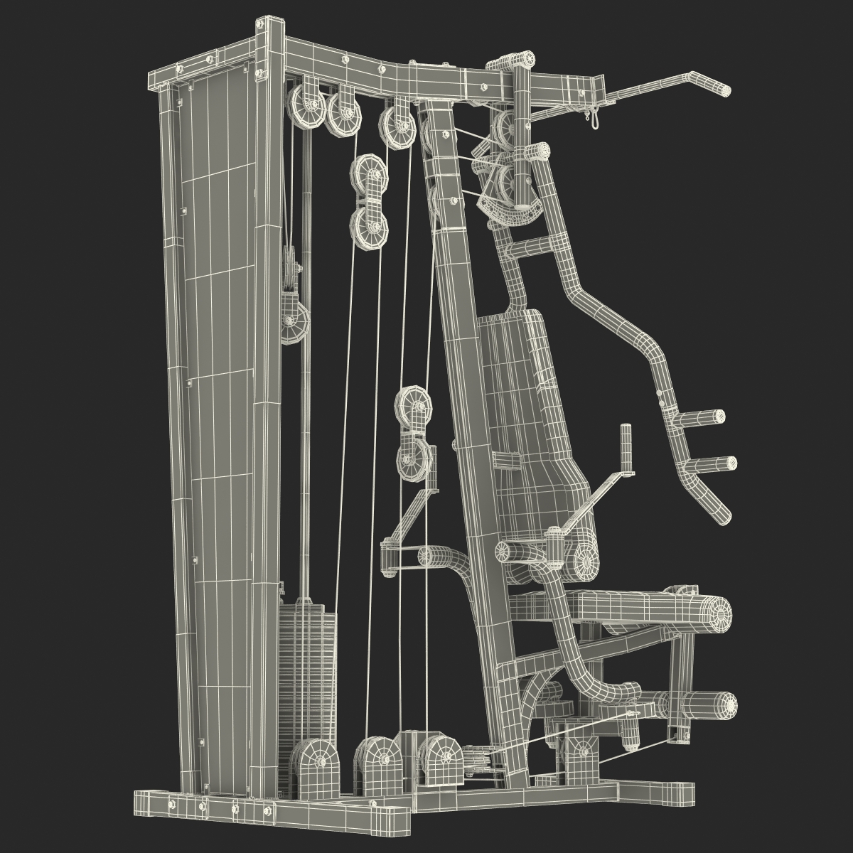 Weight Machine 3D model