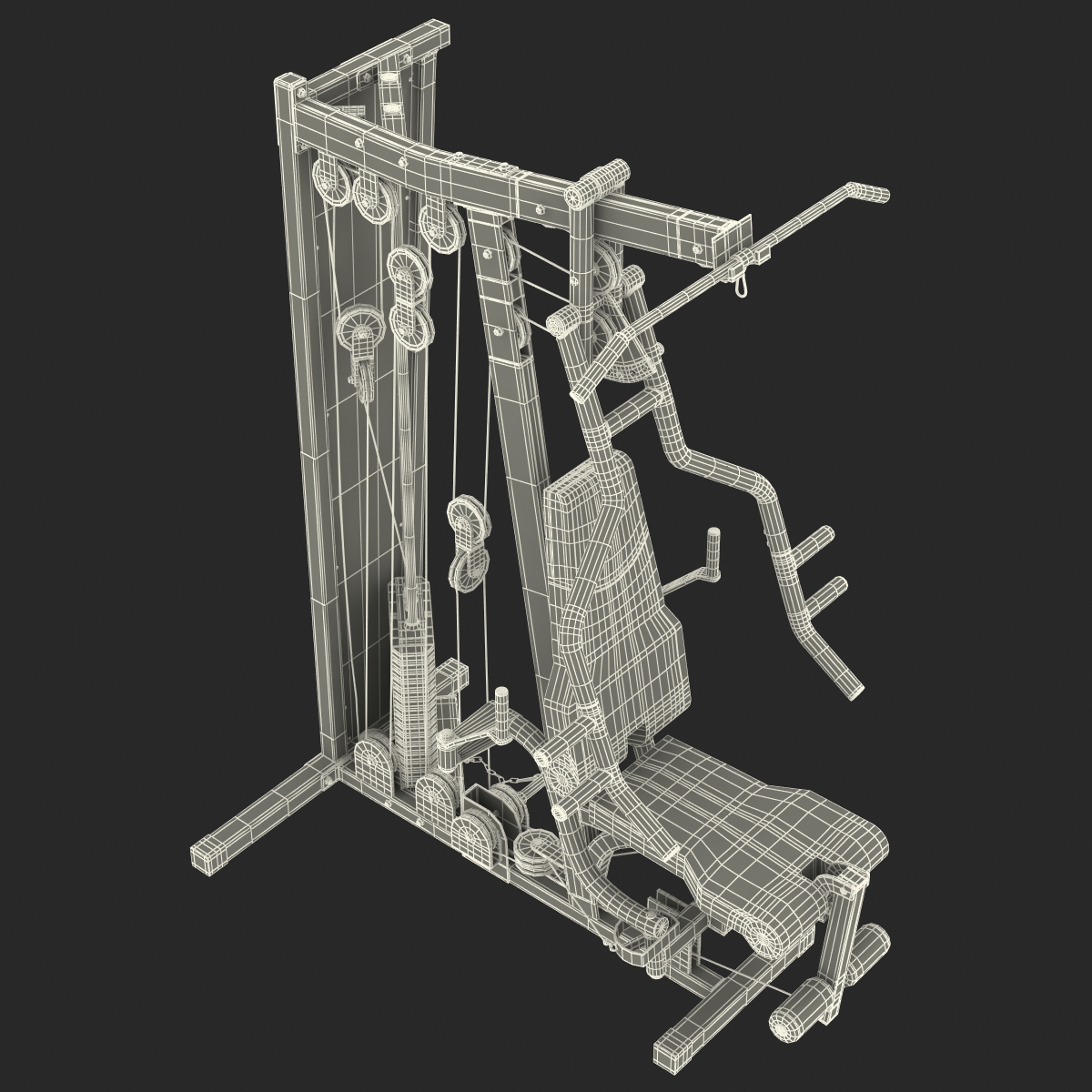 Weight Machine 3D model