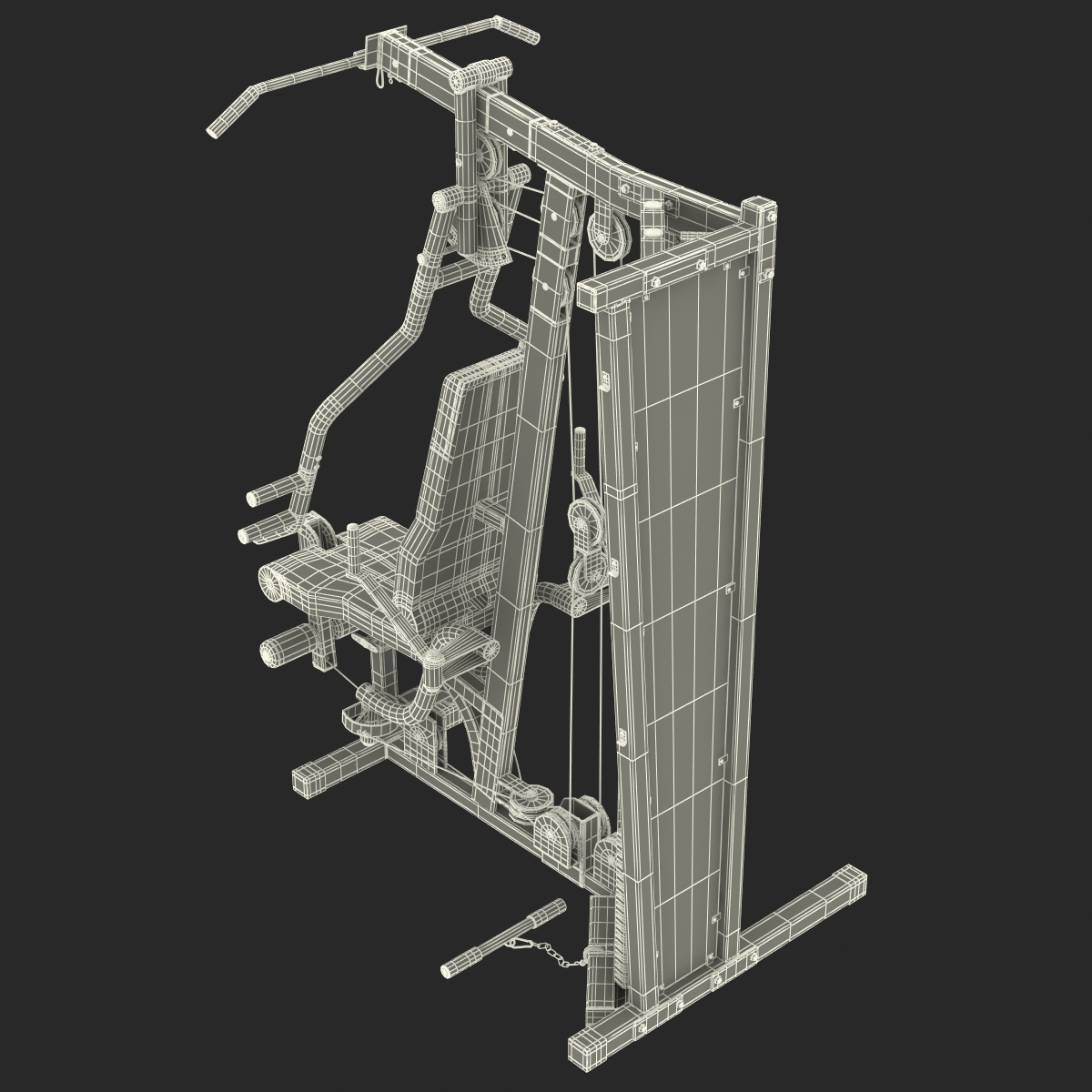 Weight Machine 3D model