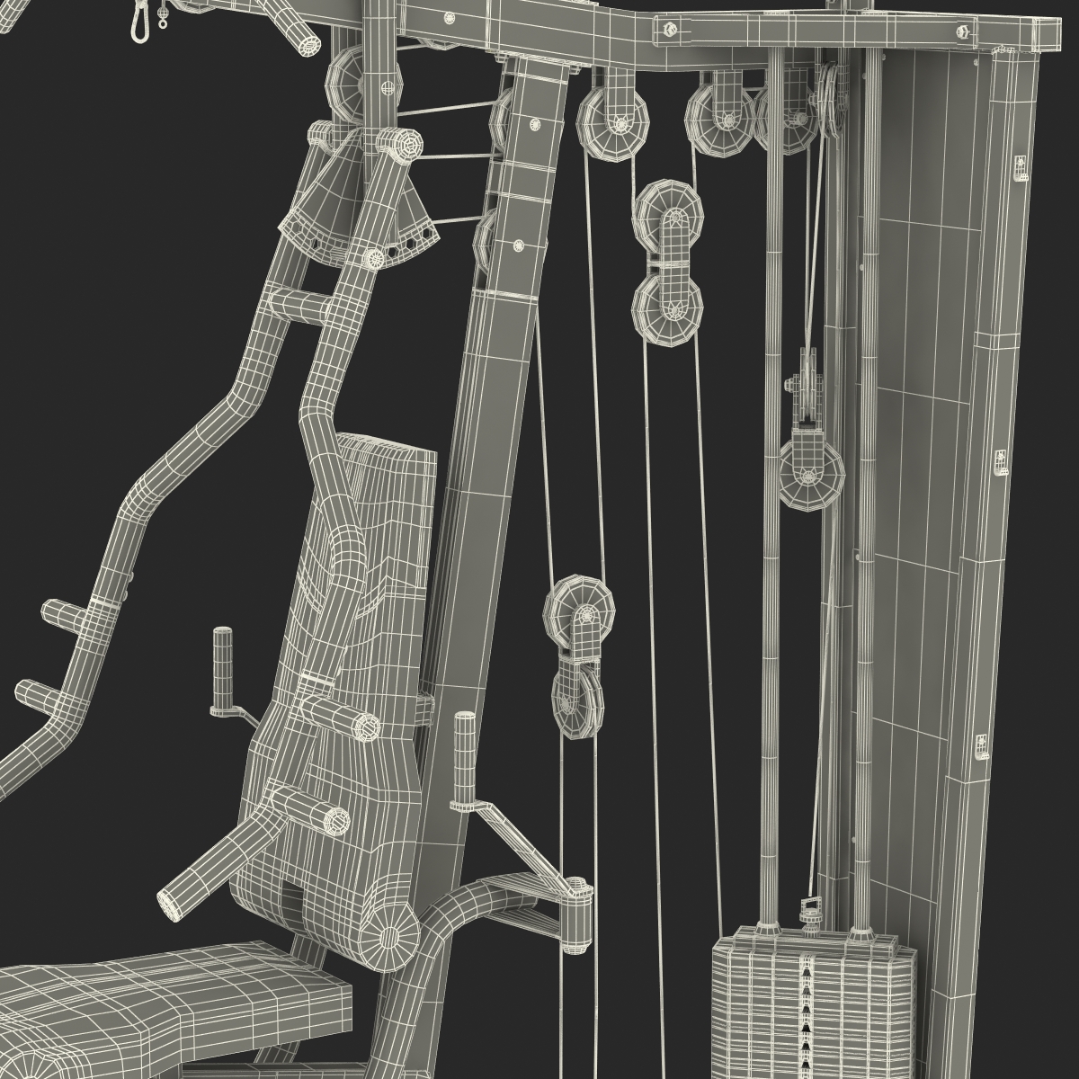 Weight Machine 3D model