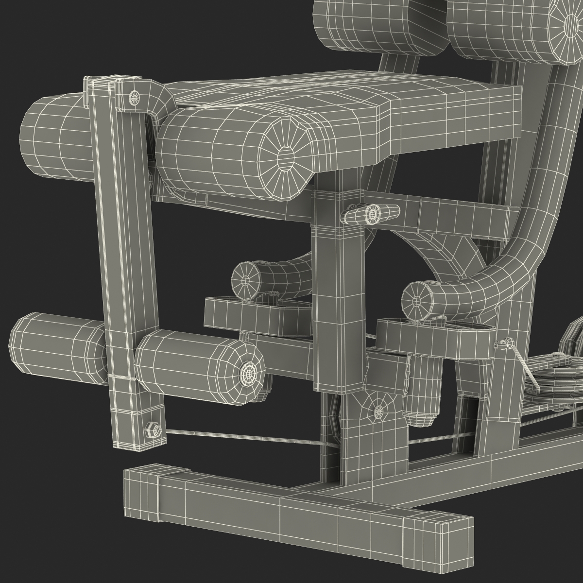 Weight Machine 3D model