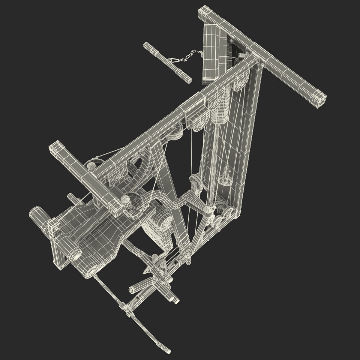 Weight Machine 3D model