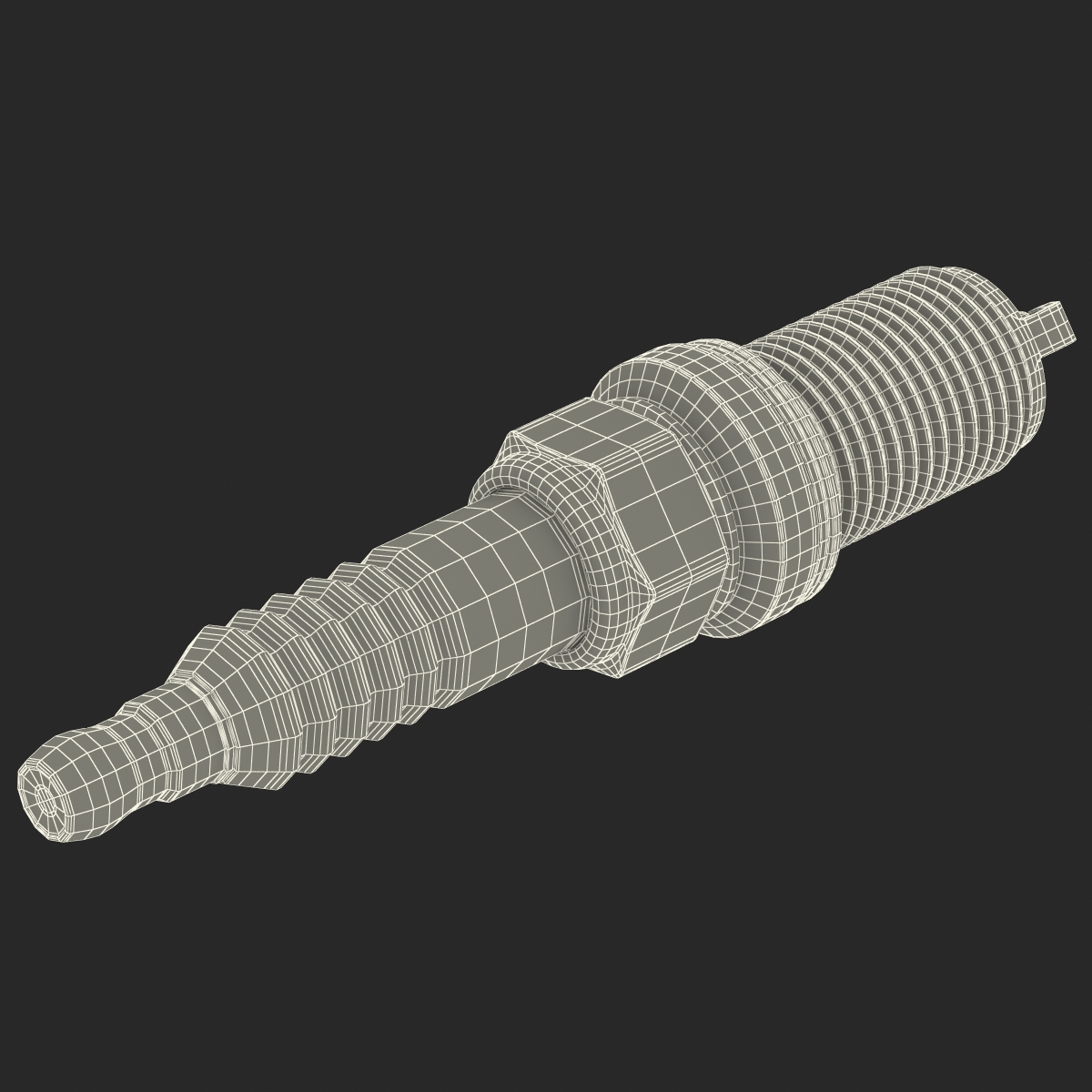 3D model Spark Plug Dual Electrode