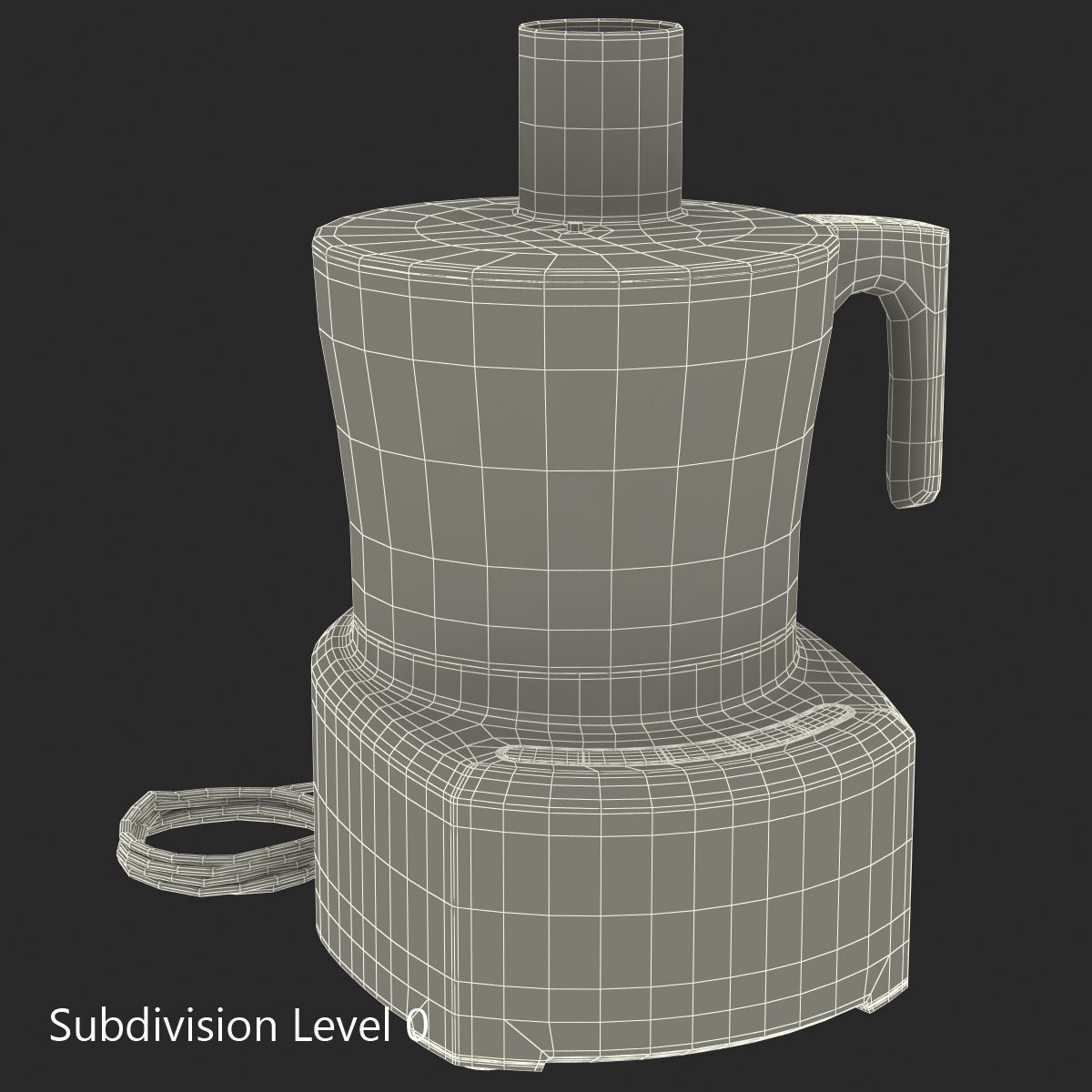 3D model Food Processor KitchenAid