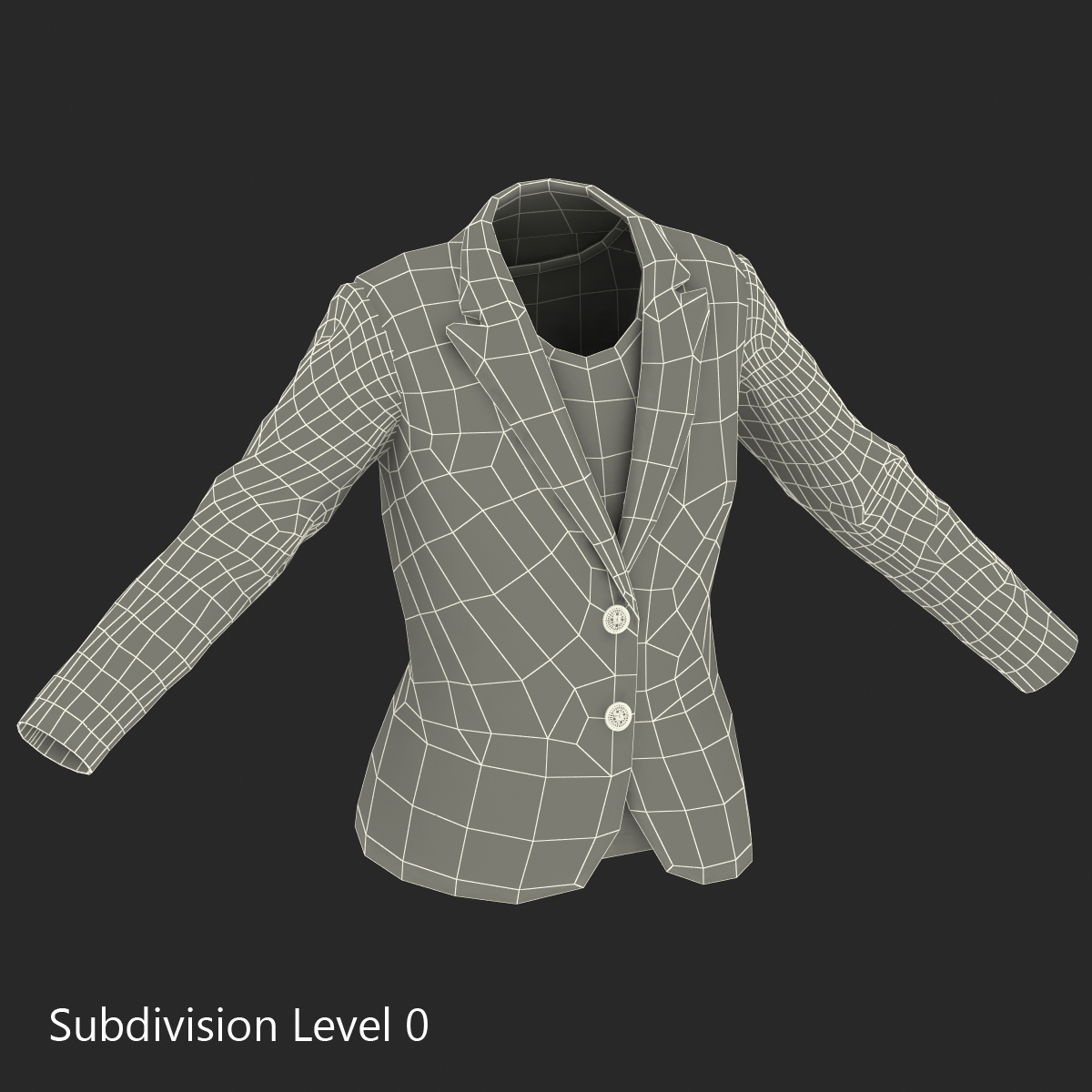 3D model Women Suit