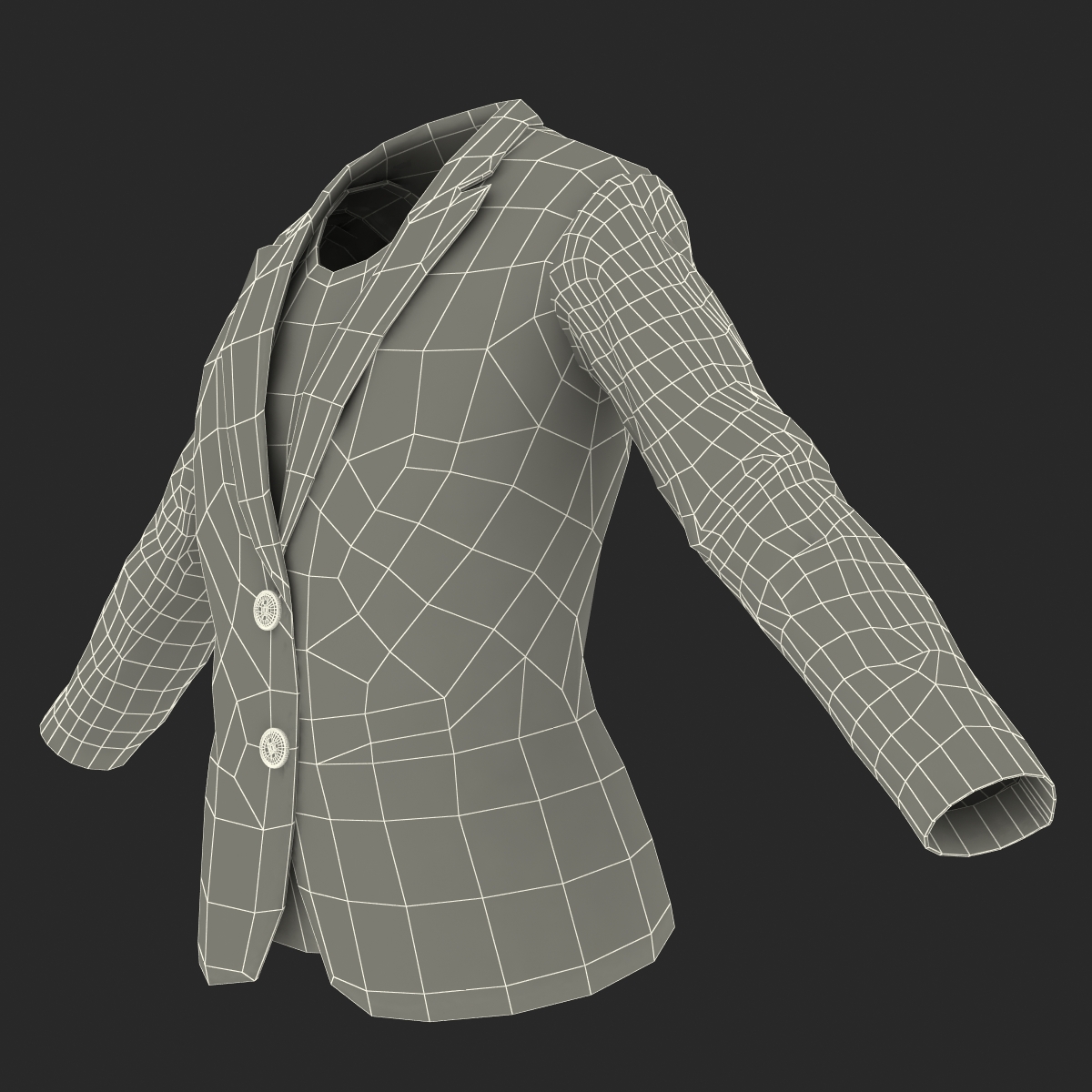 3D model Women Suit