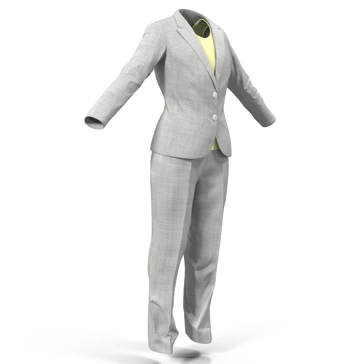 3D Women Workwear Suit 2