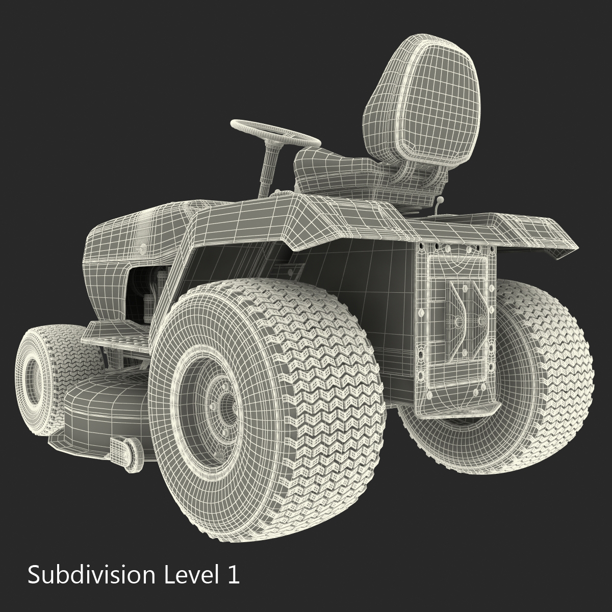 3D model Lawn Tractor Snapper