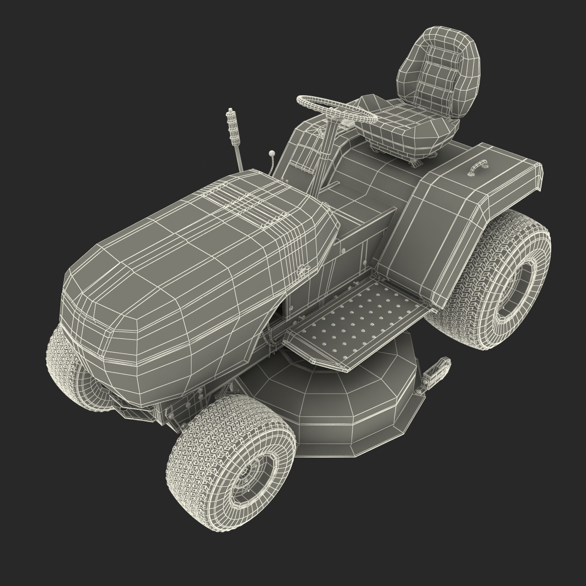 3D model Lawn Tractor Snapper