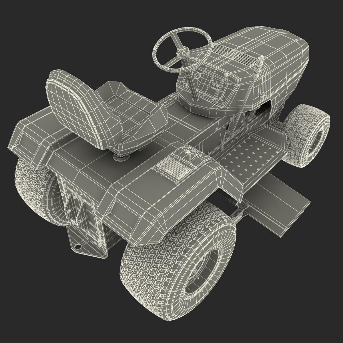 3D model Lawn Tractor Snapper