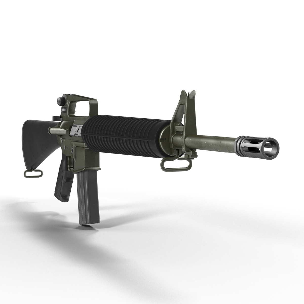 3D Rifle M16A2