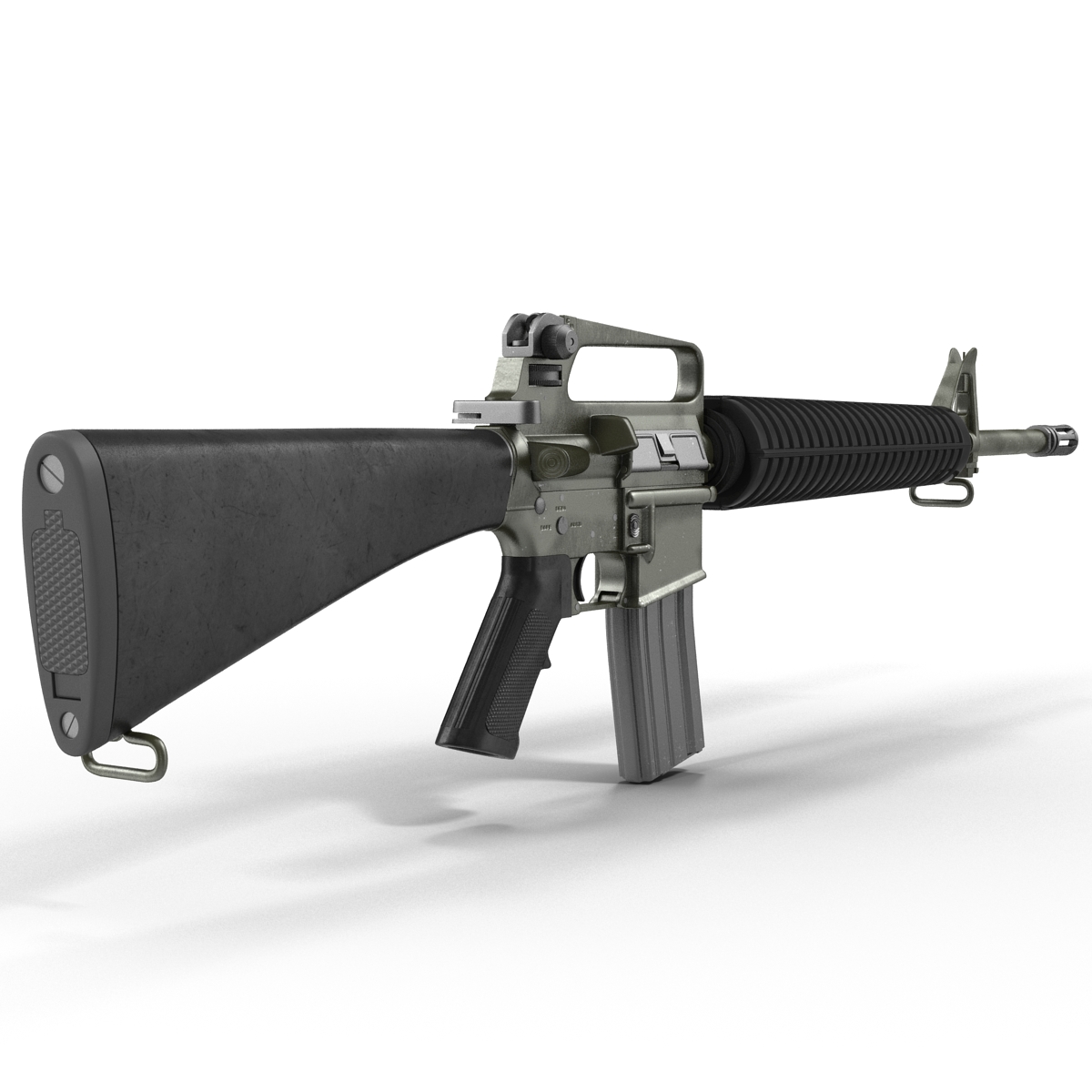 3D Rifle M16A2