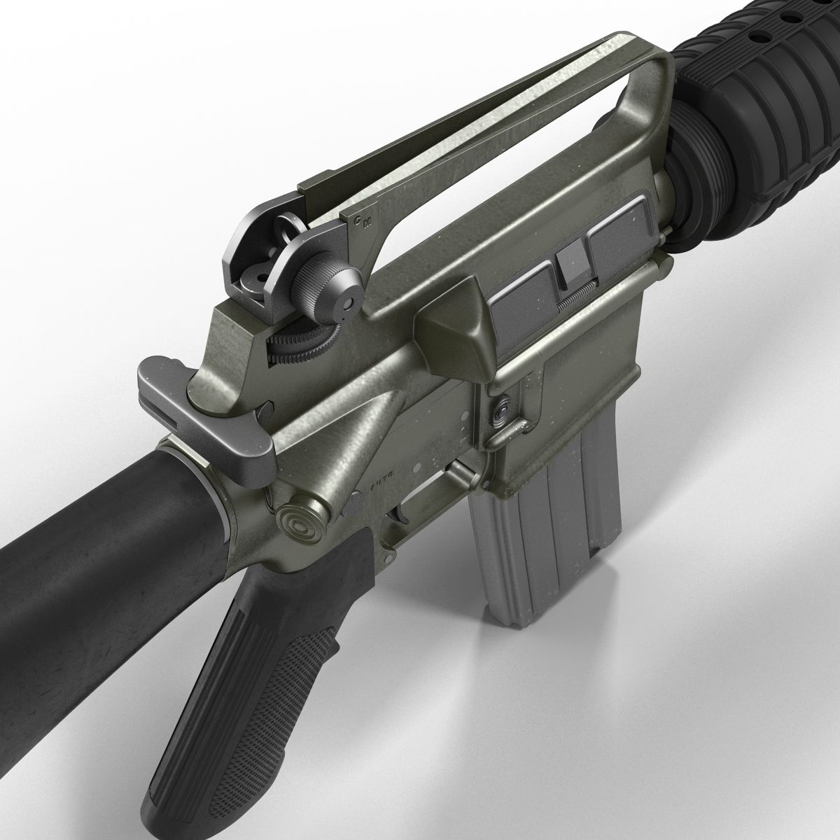 3D Rifle M16A2