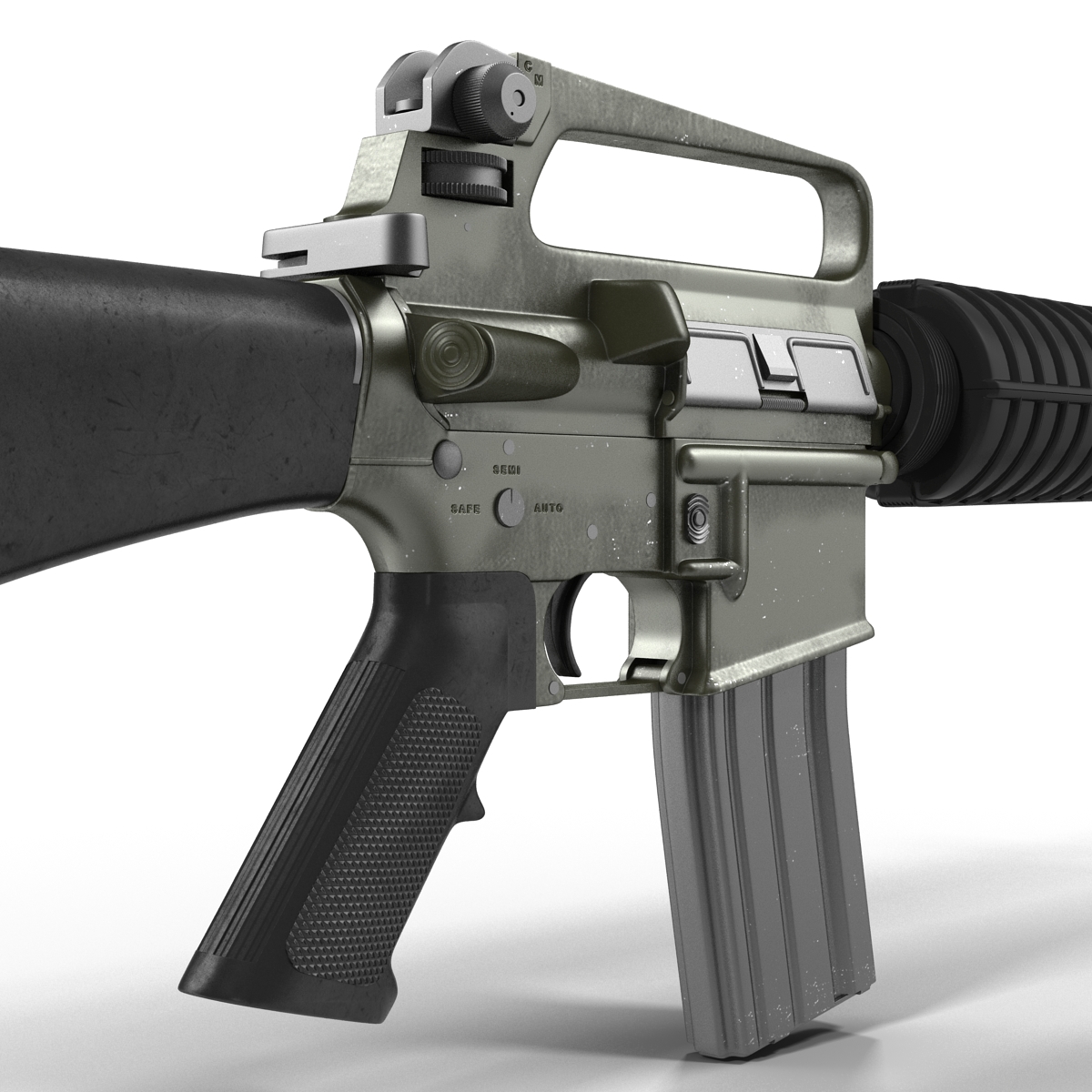 3D Rifle M16A2