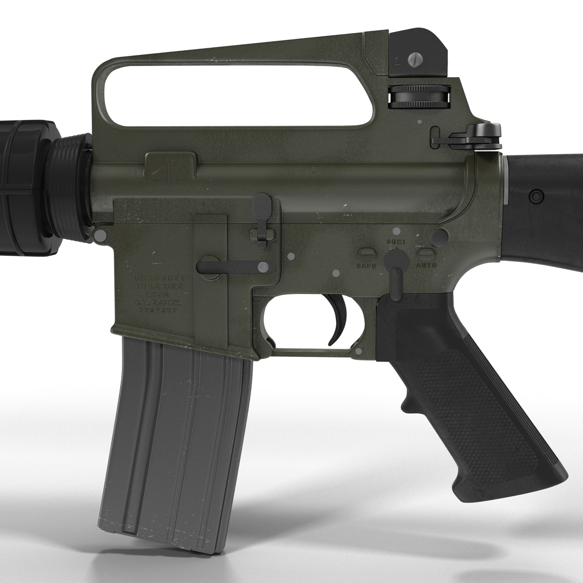 3D Rifle M16A2