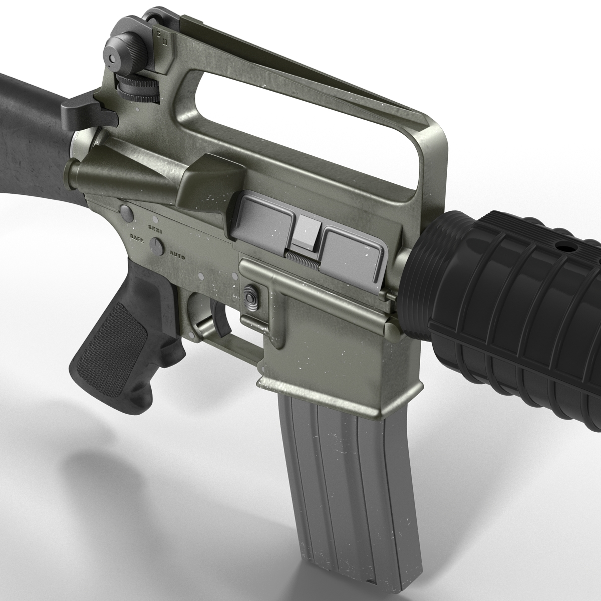 3D Rifle M16A2