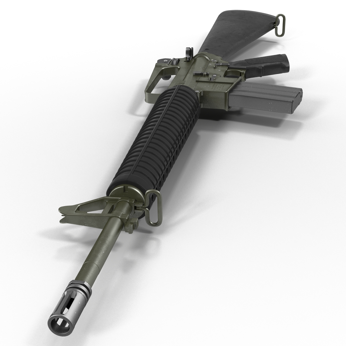 3D Rifle M16A2