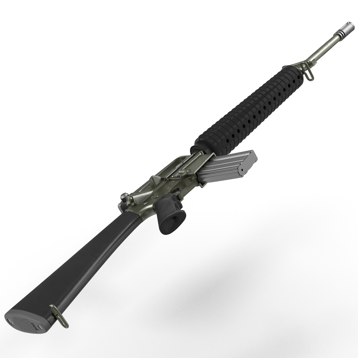 3D Rifle M16A2