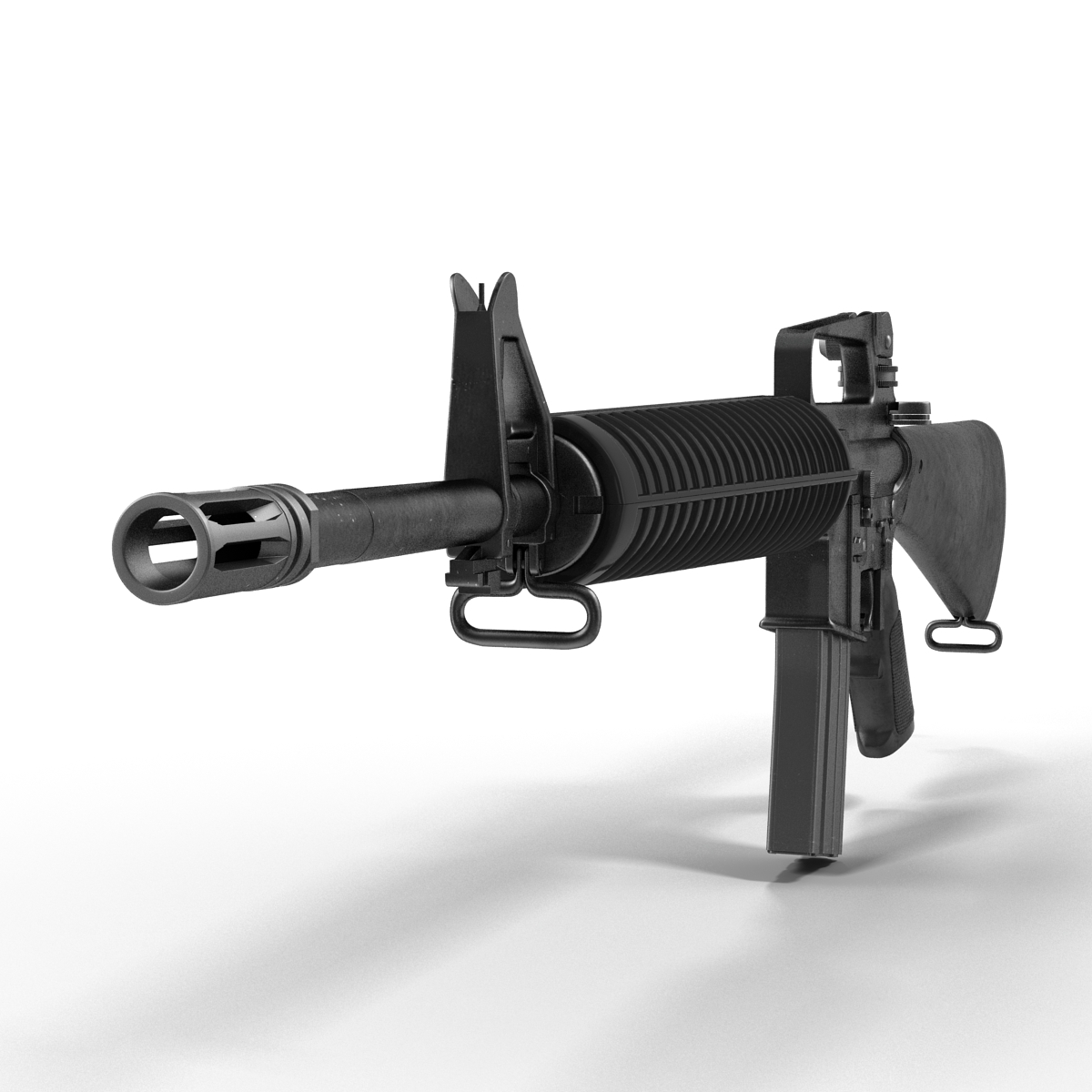 3D Assault Rifle Generic 2 model