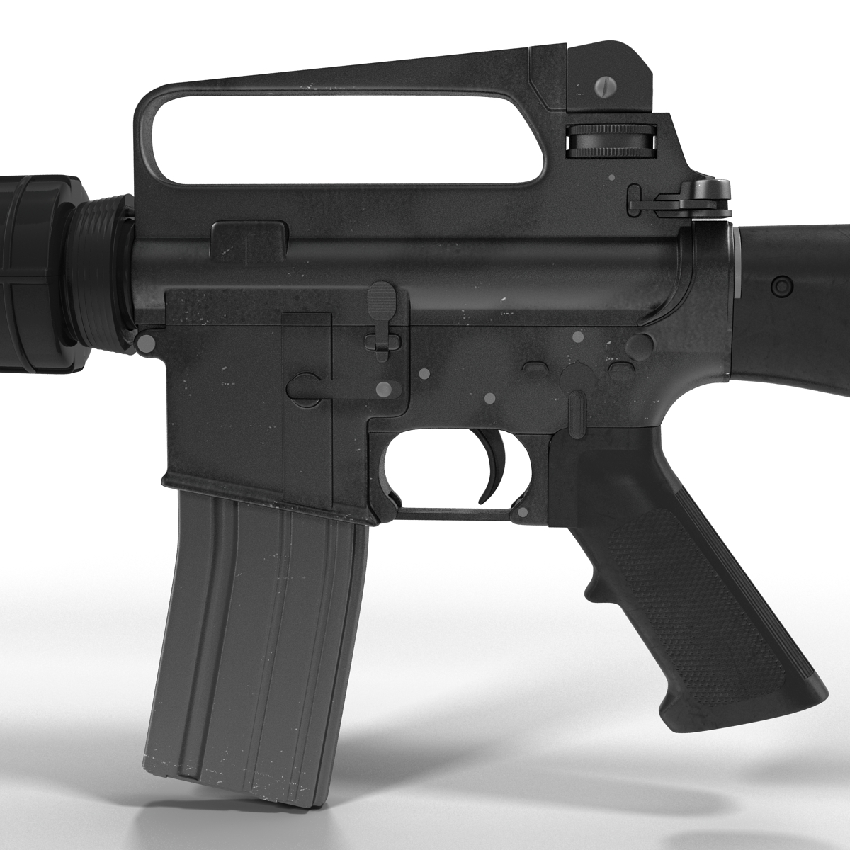 3D Assault Rifle Generic 2 model