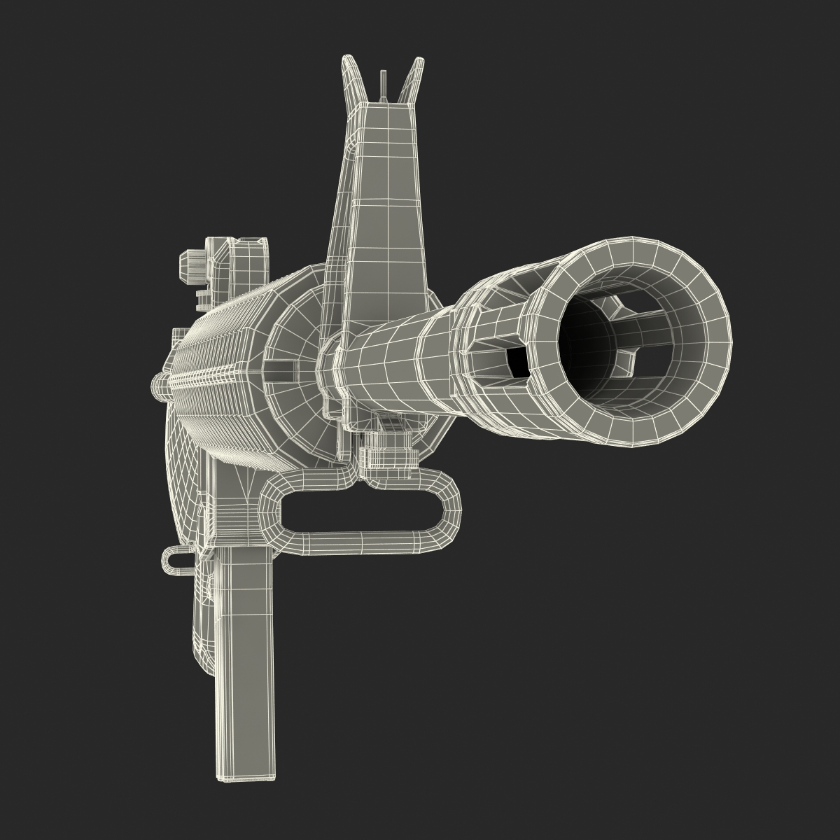 3D Assault Rifle Generic 2 model