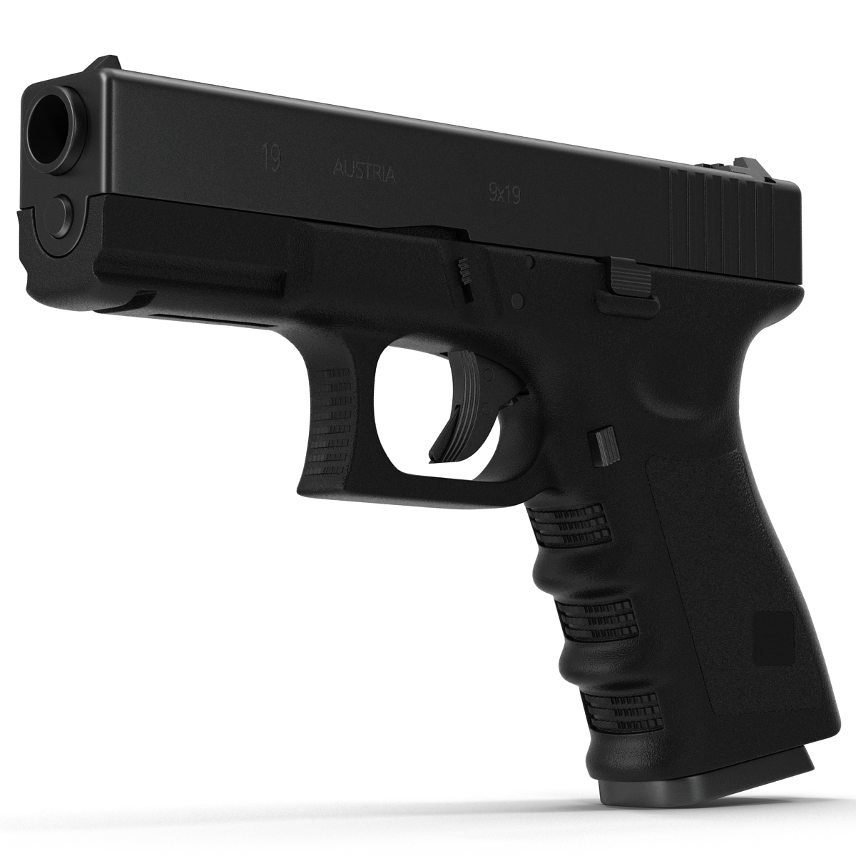 Compact Pistol Generic 3D