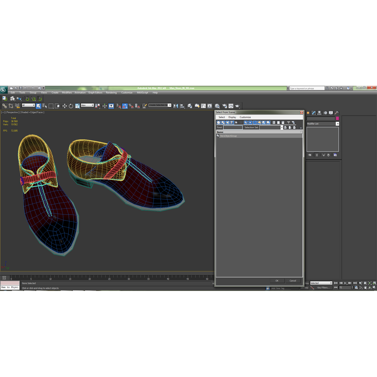 3D Man Shoes 6