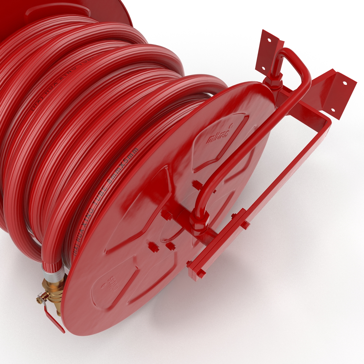 Fire Hose Reel 3D model