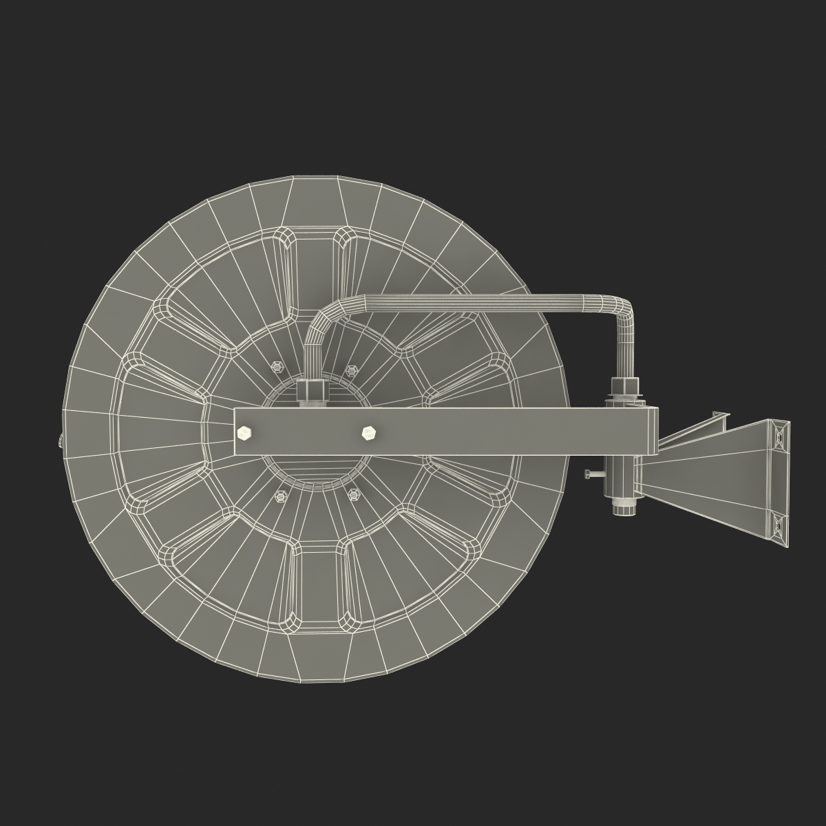 Fire Hose Reel 3D model