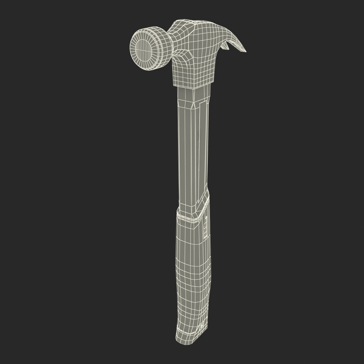 3D model Fiberglass Hammer Stanley