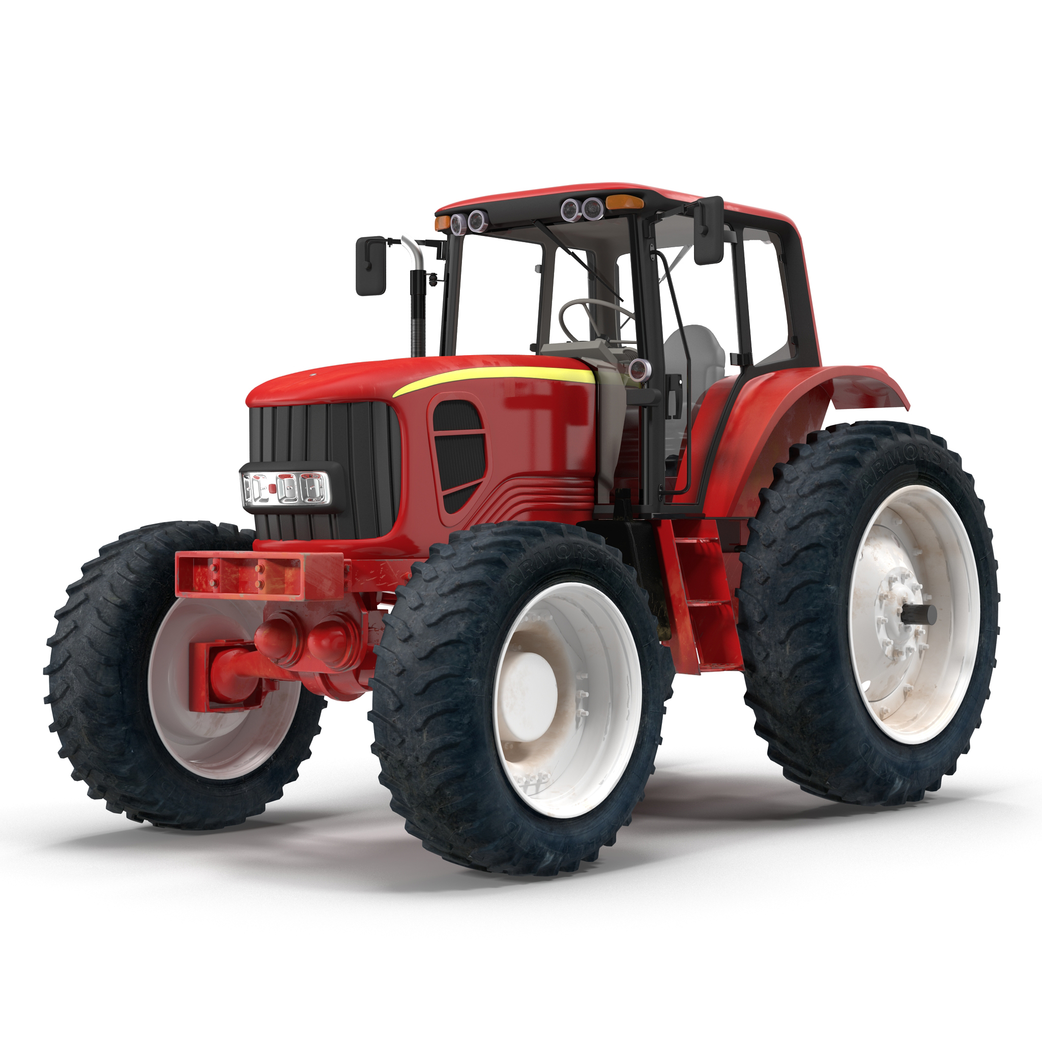 3D model Tractor Generic