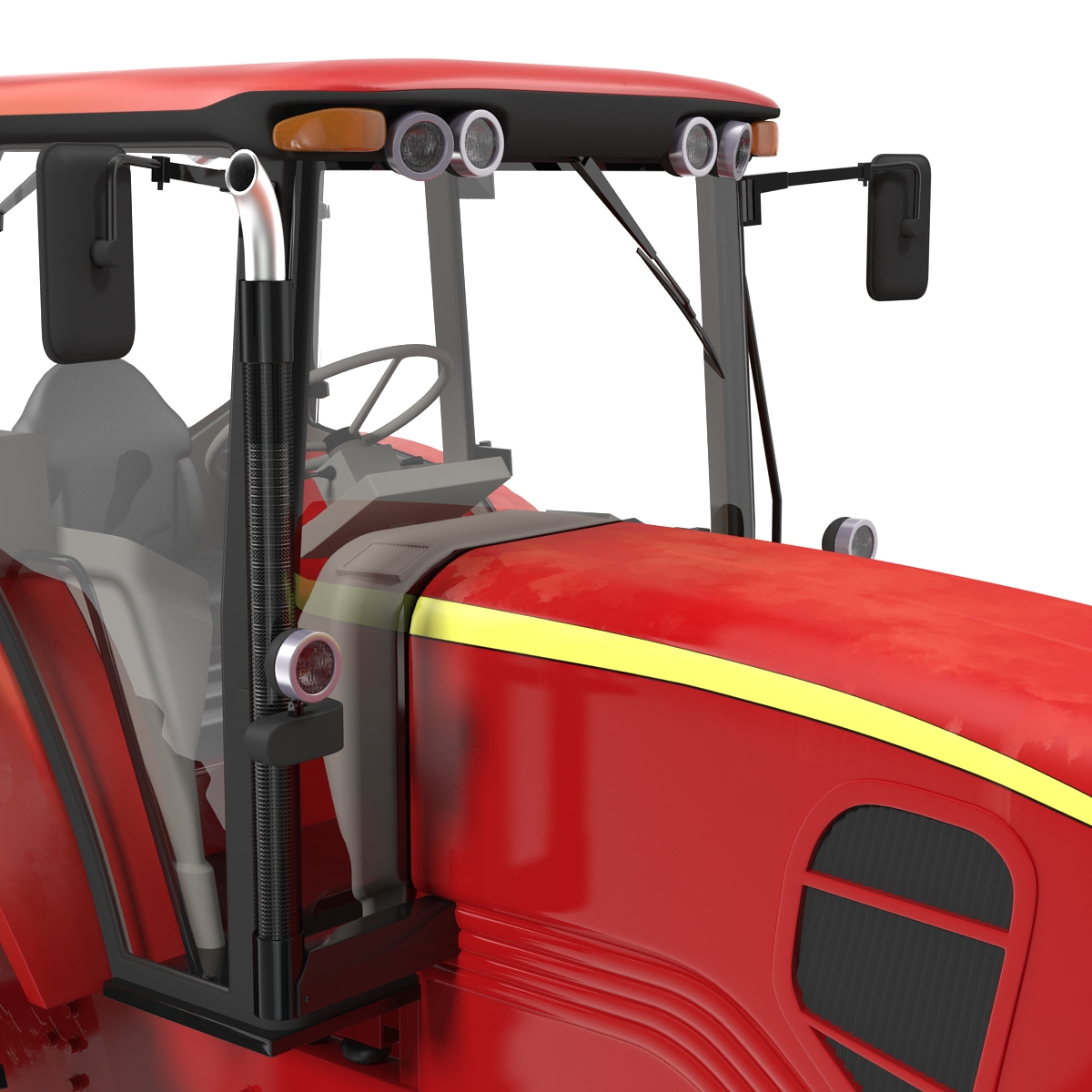 3D model Tractor Generic