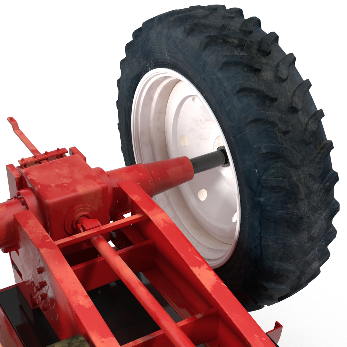 3D model Tractor Generic