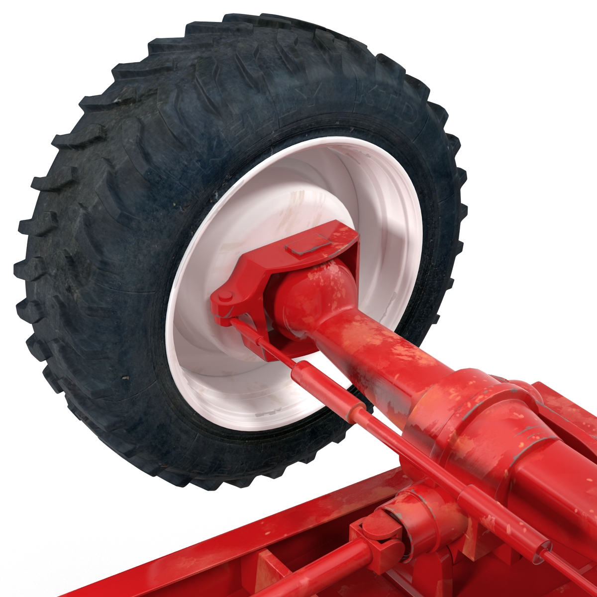 3D model Tractor Generic