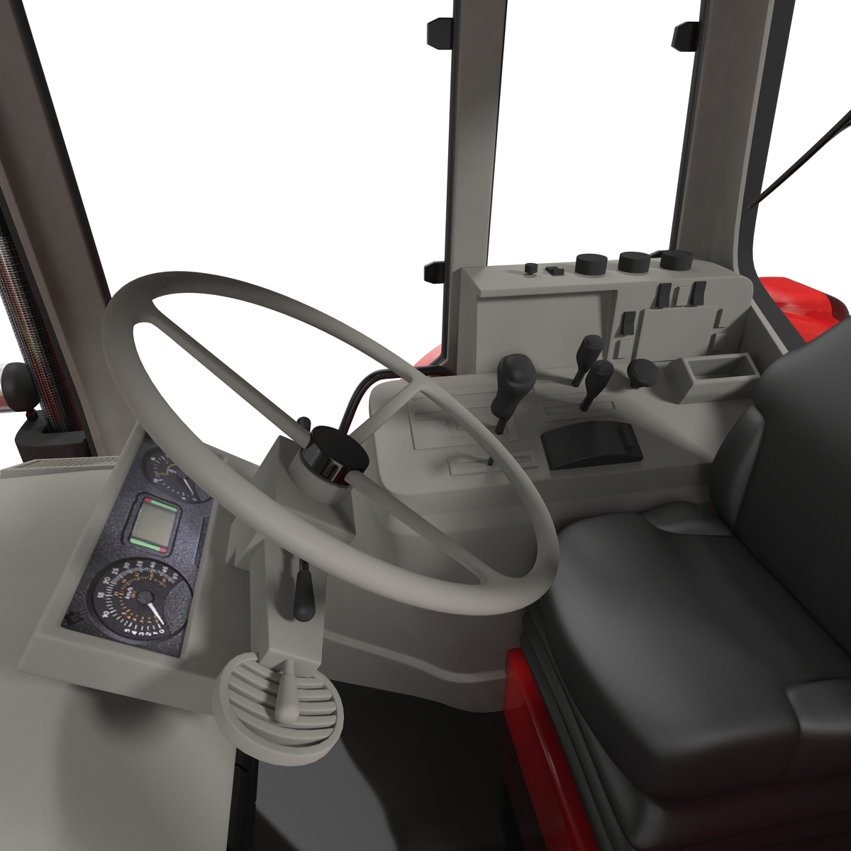 3D model Tractor Generic