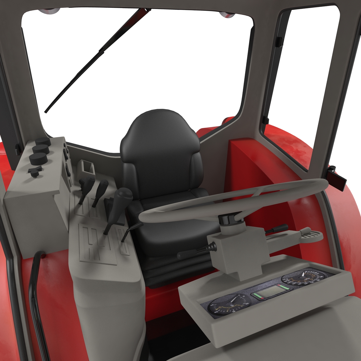 3D model Tractor Generic